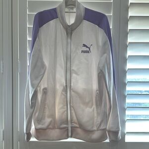 Puma Large white Track Jacket